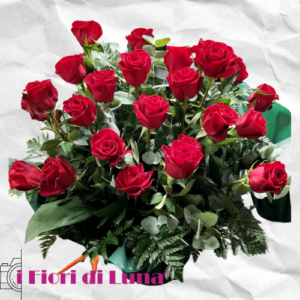 Cesta Rose Rosse